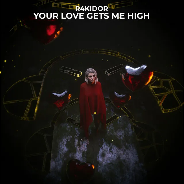 Your Love Gets Me High by R4KIDOR - Hard Techno cover art