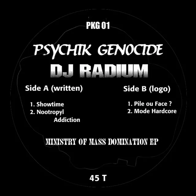 Nootropyl addiction by Radium - Frenchcore cover art