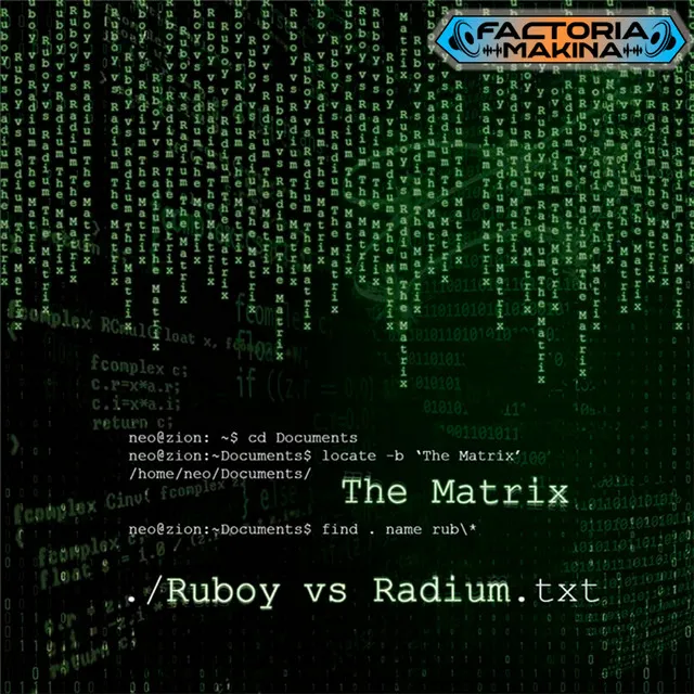 The Matrix - Short Edit by Radium, Ruboy - Happy Hardcore cover art