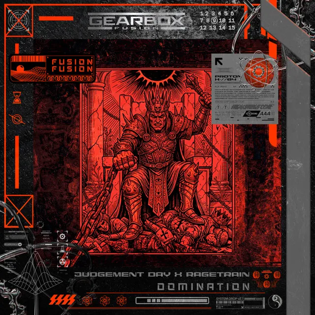 DOMINATION by RAGETRAIN, Judgement Day - Rawstyle cover art
