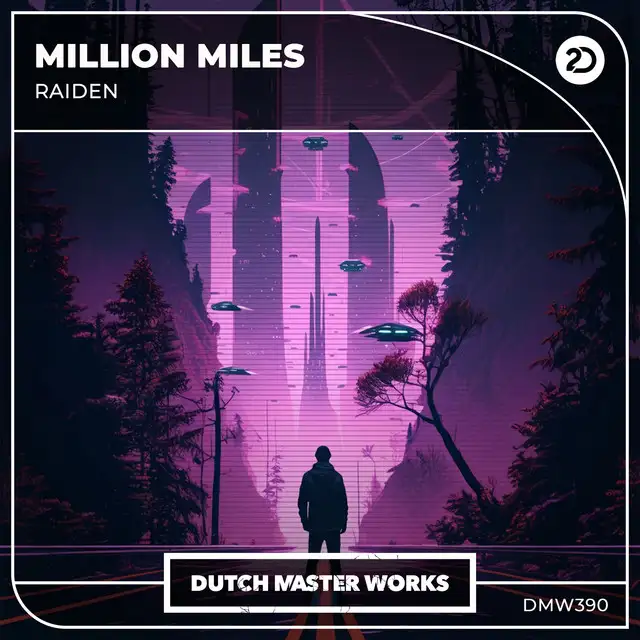 Million Miles by Raiden - Hardstyle cover art