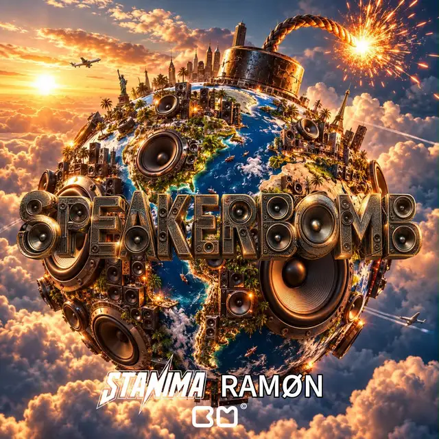 SPEAKERBOMB by RAMØN, STANIMA - Hard Techno cover art
