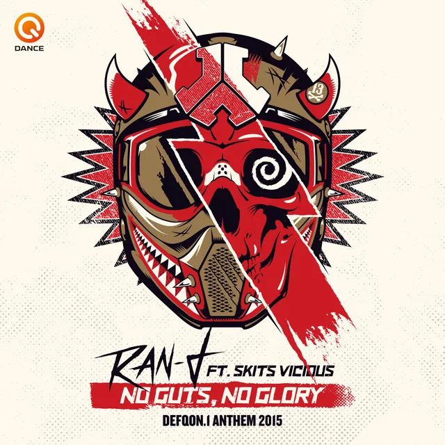 No Guts No Glory (Defqon.1 Anthem 2015) by Ran-D, Skits Vicious - Hardstyle cover art
