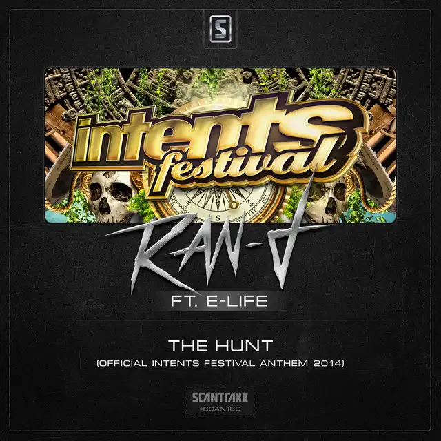 The Hunt - Radio Edit by Ran-D, E-Life - Hardstyle cover art
