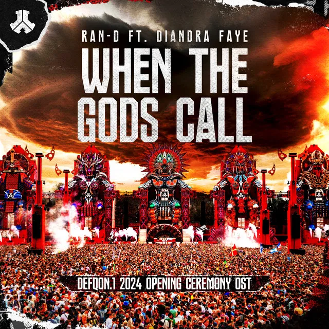 When The Gods Call (Defqon.1 Opening Ceremony 2024 OST) by Ran-D, Diandra Faye - Hardstyle cover art