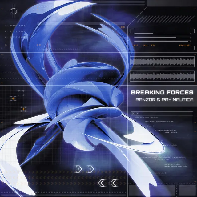 Breaking Forces by Ranzor, Ray Nautica - Happy Hardcore cover art