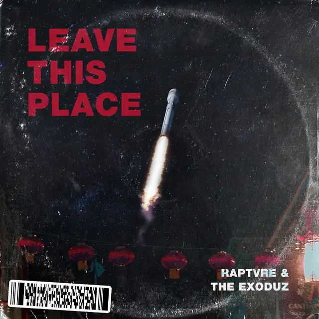 Leave This Place by RAPTVRE, The Exoduz - Hardstyle cover art