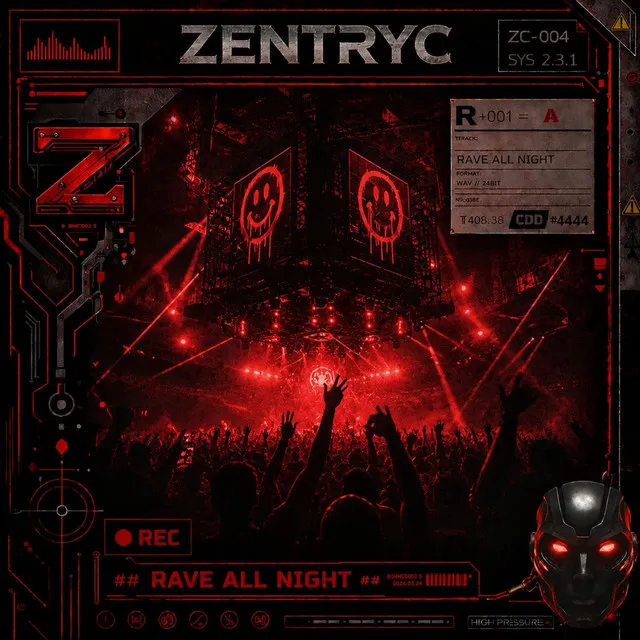 Cover art of RAVE ALL NIGHT