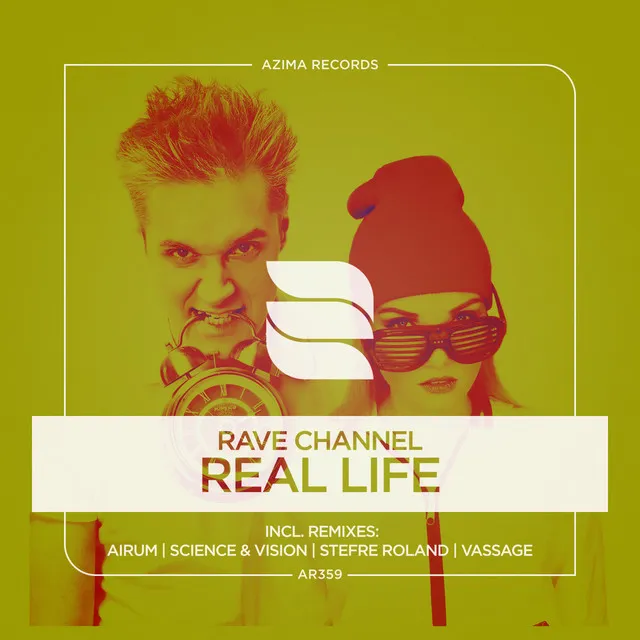 Real Life - Vassage Remix by Rave Channel, Vassage - Hardstyle cover art