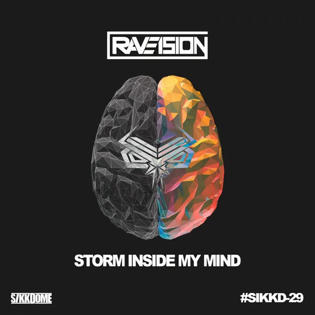 Storm Inside My Mind - Radio Edit by Raveision - Rawstyle cover art