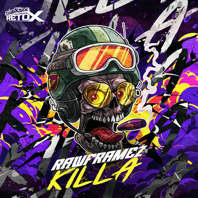 Killa by Rawframez, Darkside Retox - Hardstyle cover art