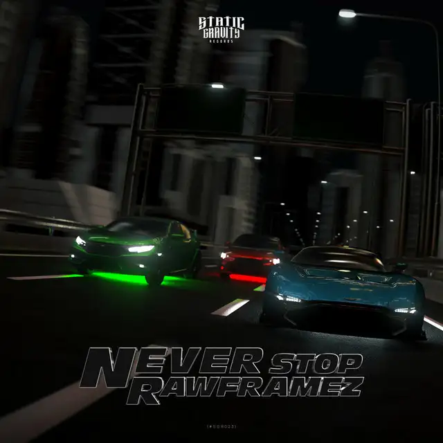 Never Stop by Rawframez - Hardstyle cover art