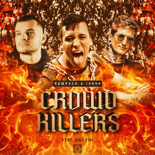 Crowdkillers by RAWPVCK, Wild Fox, IONYX - Rawstyle cover art