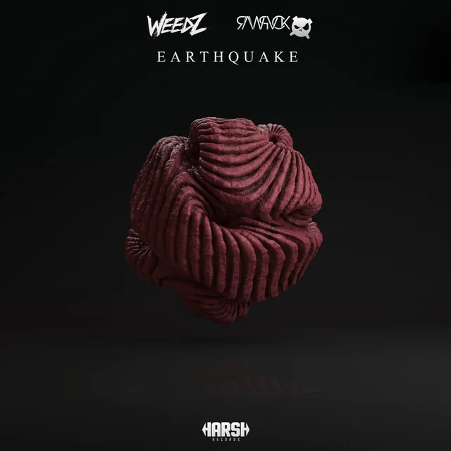 Earthquake by RAWPVCK, Weedz - Hardstyle cover art