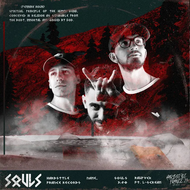 Souls by RAWPVCK, MC L-Scream - Rawstyle cover art
