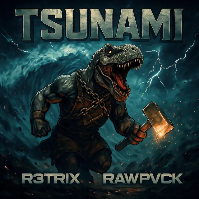 TSUNAMI by RAWPVCK, R3TRIX - Uptempo cover art