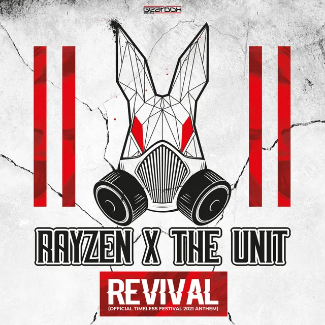 Revival (Official Timeless Festival 2021 Anthem) by RAYZEN, The Unit - Hardstyle cover art