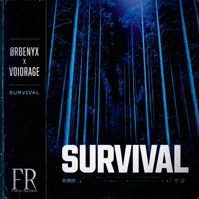 SURVIVAL by ØRBENYX, VOIDRAGE - Hard Techno cover art