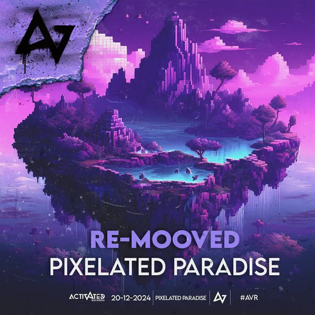 Pixelated Paradise by Re-mooved - Hardstyle cover art