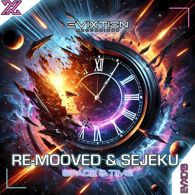 Space & Time - Extended Mix by Re-mooved, Sejeku - Hardstyle cover art