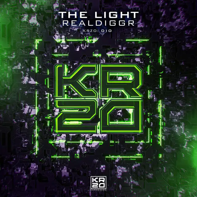 The Light by REALDIGGR - Hardstyle cover art