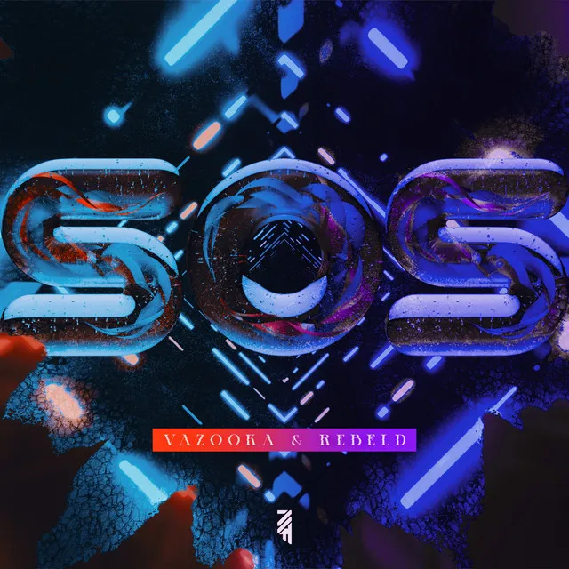 S.O.S by Rebeld, Vazooka - Hardstyle cover art