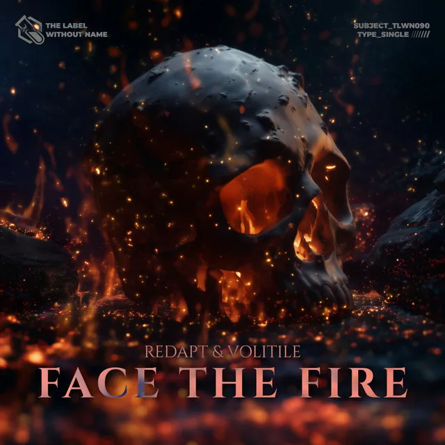 Face The Fire by Redapt, Volitile - Hardstyle cover art