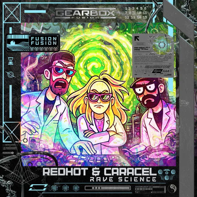 Rave Science by Redhot, CaraCel - Hardstyle cover art