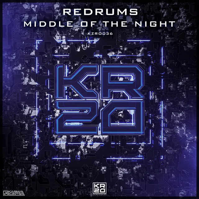 Middle Of The Night by Redrums - Hardstyle cover art