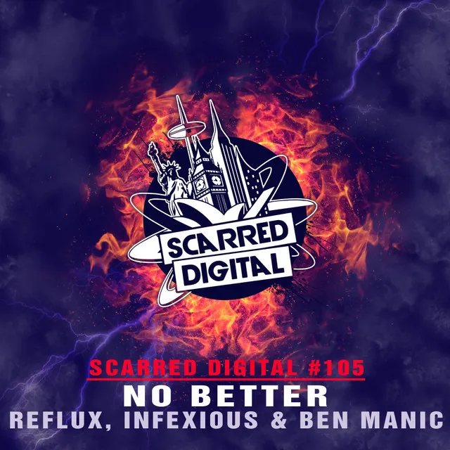 No Better by Reflux, Ben Manic, Infexious - Happy Hardcore cover art