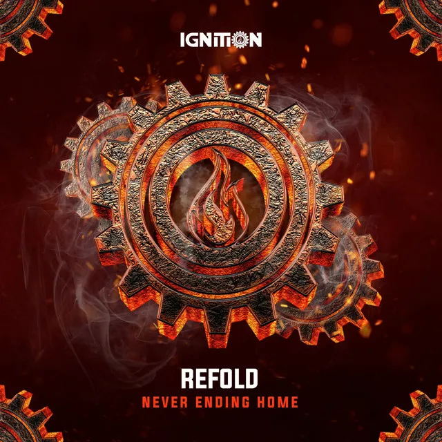 Never Ending Home by Refold - Hardstyle cover art