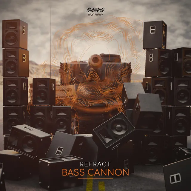 Bass Cannon by Refract - Hardstyle cover art
