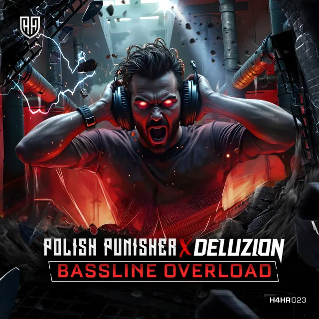 Bassline Overload by Regain, Deluzion, Polish Punisher - Hardstyle cover art