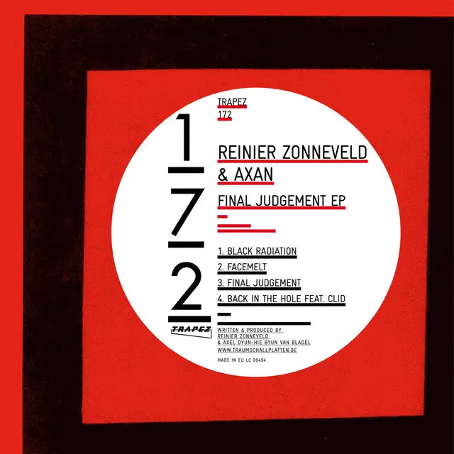 Black Radiation by Reinier Zonneveld, Axan - Hard Techno cover art