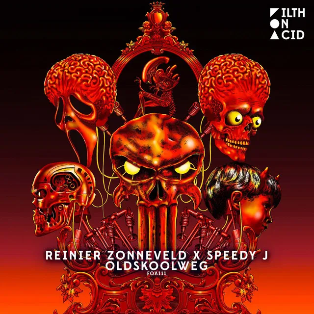 Oldskoolweg by Reinier Zonneveld, Speedy J - Hard Techno cover art