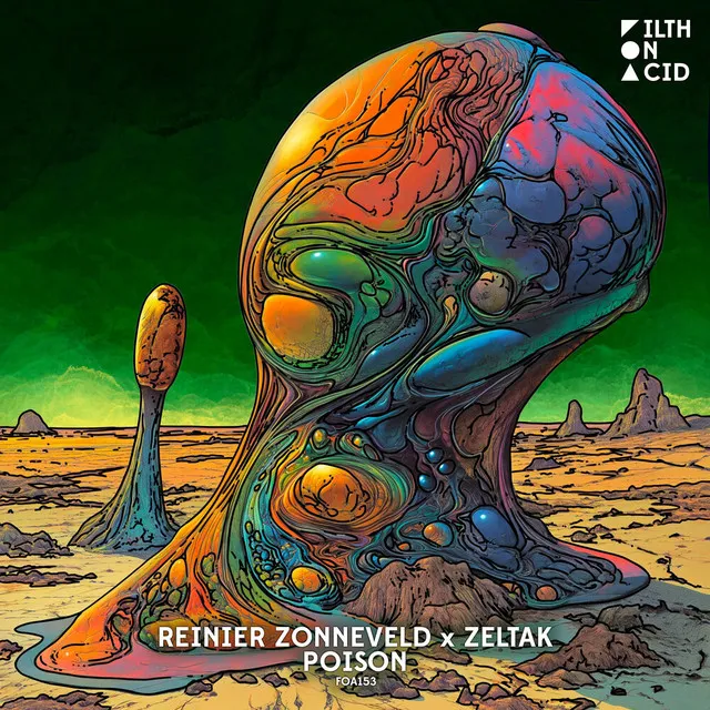 Poison by Reinier Zonneveld, Zeltak - Hard Techno cover art