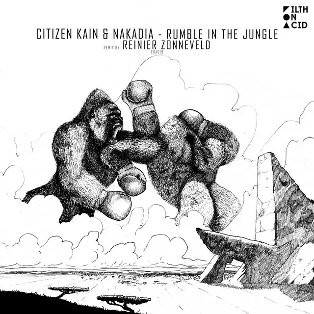 Rumble In The Jungle (Reinier Zonneveld Remix) by Reinier Zonneveld, Citizen Kain, Nakadia - Hard Techno cover art