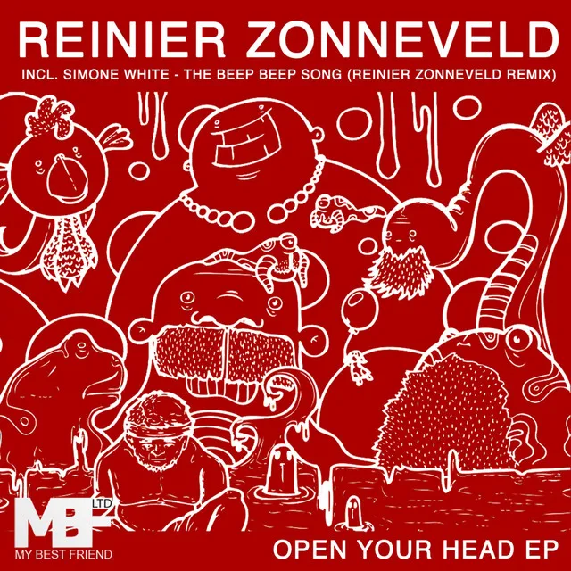 The Beep Beep Song - Remix by Reinier Zonneveld, Simone White - Hard Techno cover art