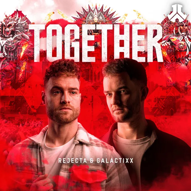 Together by Rejecta, Galactixx - Euphoric Hardstyle cover art
