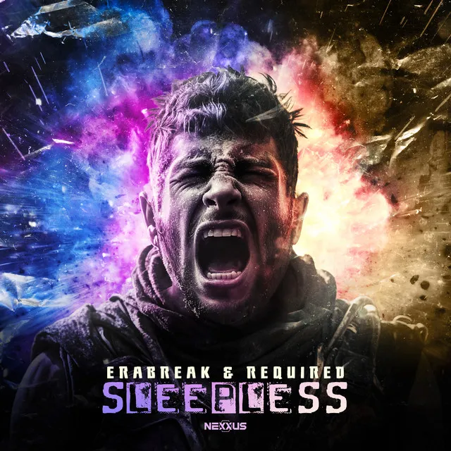 Sleepless by Required, ERABREAK - Hardstyle cover art