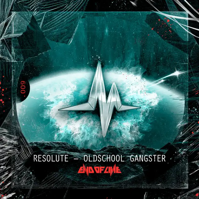 Oldschool Gangster by Resolute - Hardstyle cover art