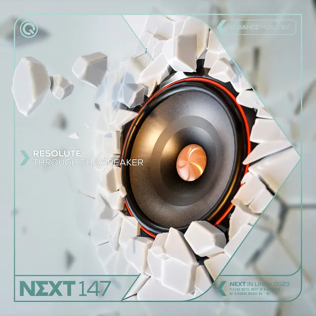 Through Tha Speaker by Resolute - Hardstyle cover art
