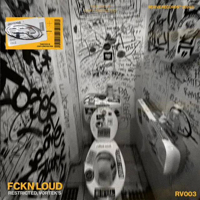 FCKN LOUD by Restricted, Vortek's - Frenchcore cover art