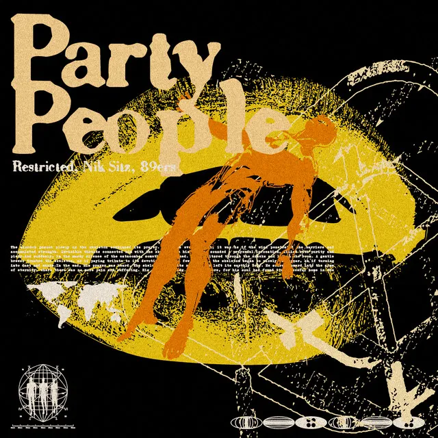Party People by Restricted, 89ers, Nik Sitz - Hard Techno cover art