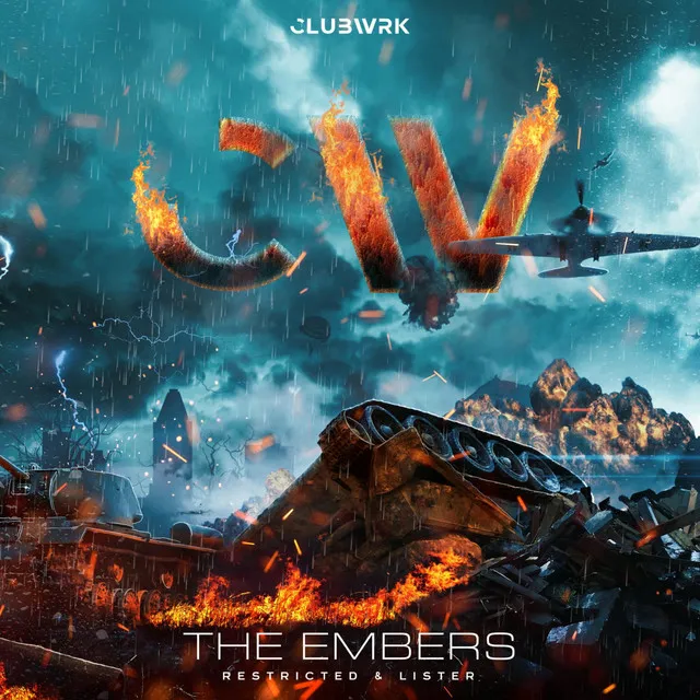 The Embers by Restricted, Lister - Hard Techno cover art
