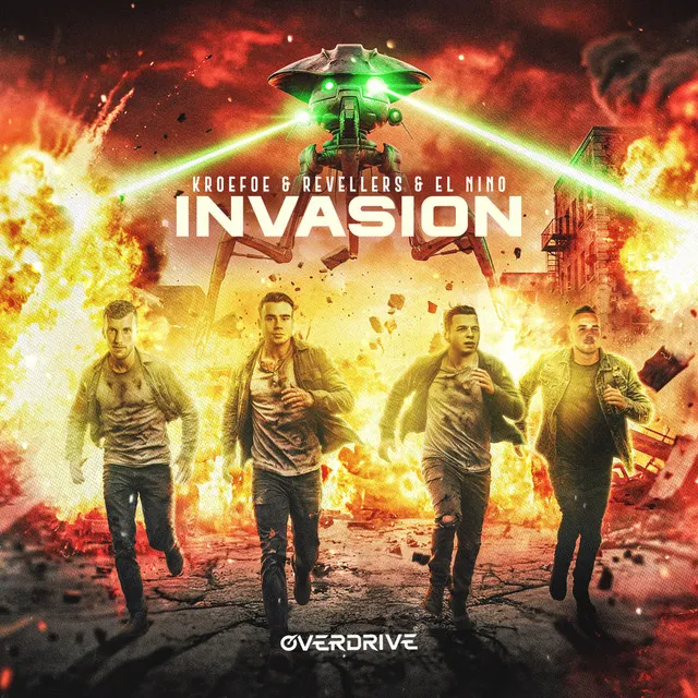 Invasion by Revellers, Kroefoe - Uptempo cover art
