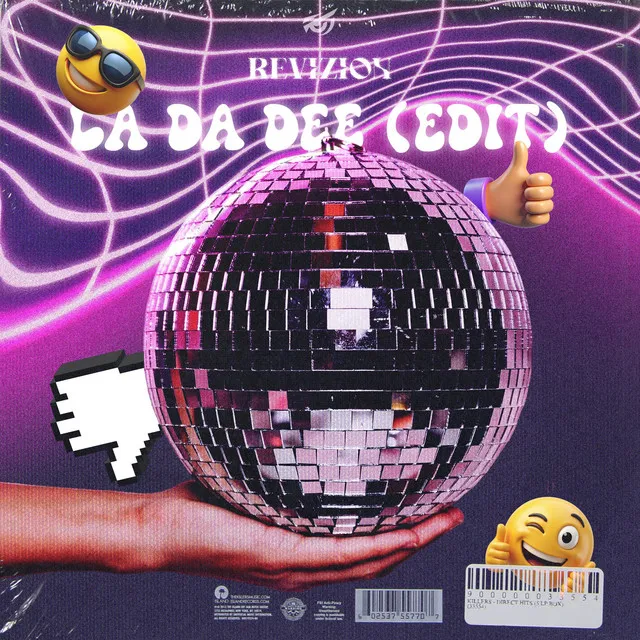 LA DA DEE (DISCO TIME EDIT) by Revizion - Hardstyle cover art