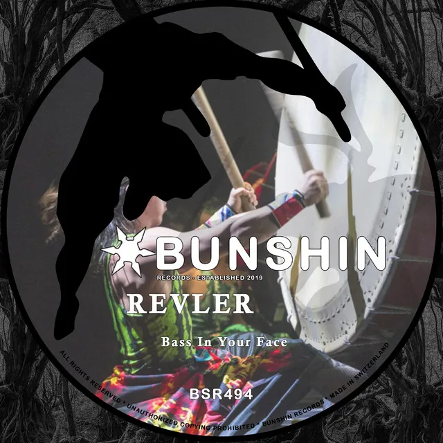 Bass In Your Face by Revler - Hardstyle cover art