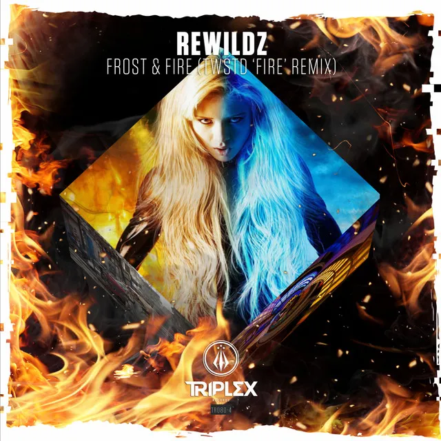 Frost & Fire - TWSTD Fire Remix by Rewildz, TWSTD - Hardstyle cover art