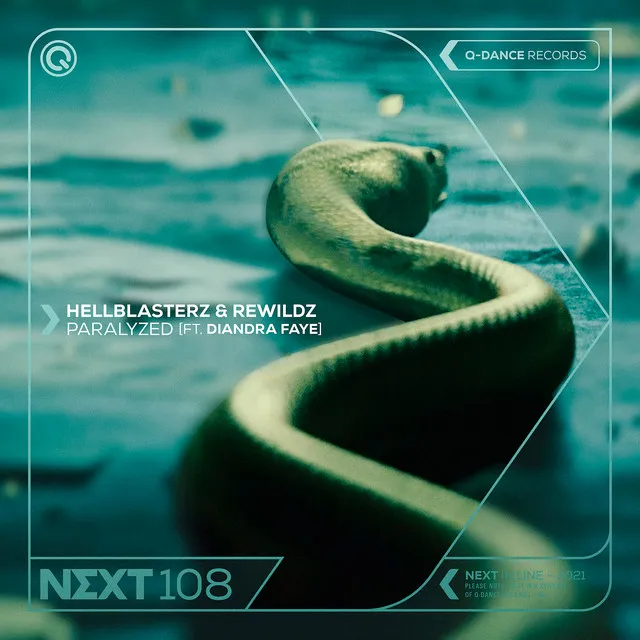 Paralyzed by Rewildz, Hellblasterz - Hardstyle cover art